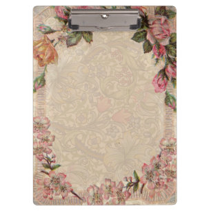Pranchetas Vintage Floral Rosas Antiguamente Bonita