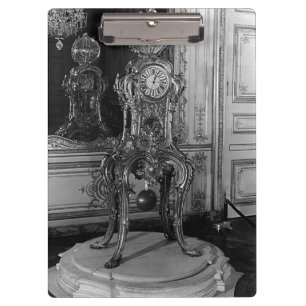 Pranchetas Vintage Paris Palace Versalhes relógio astronômi