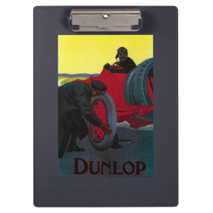Pranchetas Vintage PosterEurope de Dunlop