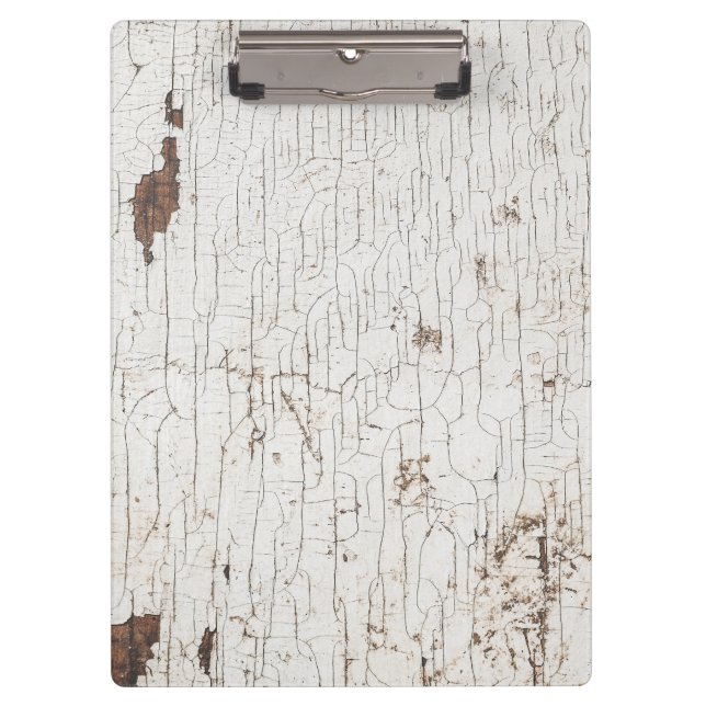 Pranchetas Vintage White Painted Wood (Frente)