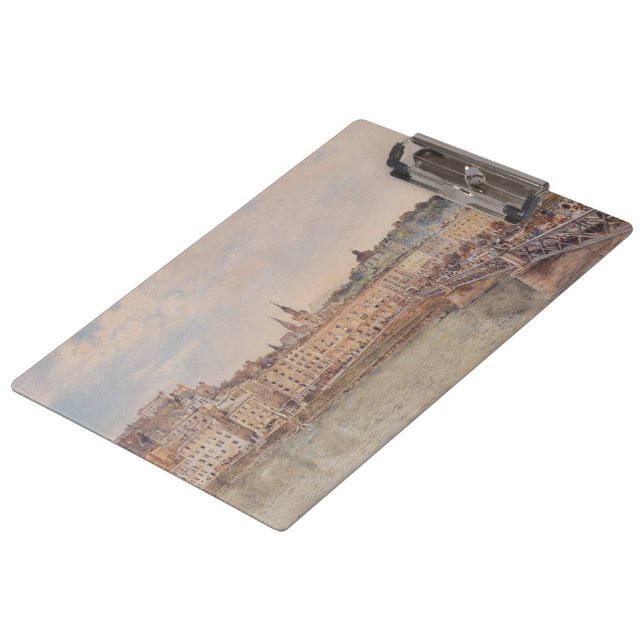 Pranchetas Vista de Salzburgo (por Rudolf von Alt) (Inclinado)