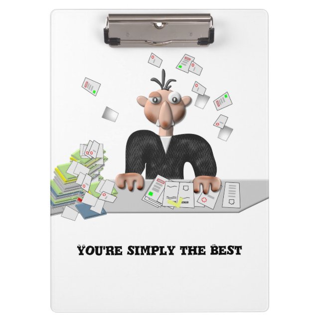 Pranchetas Você é simplesmente o melhor texto personalizado (Frente)