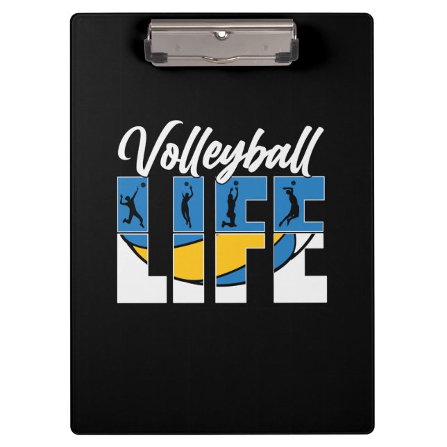 Pranchetas Volleyball Player | Volleyball Life (Frente)