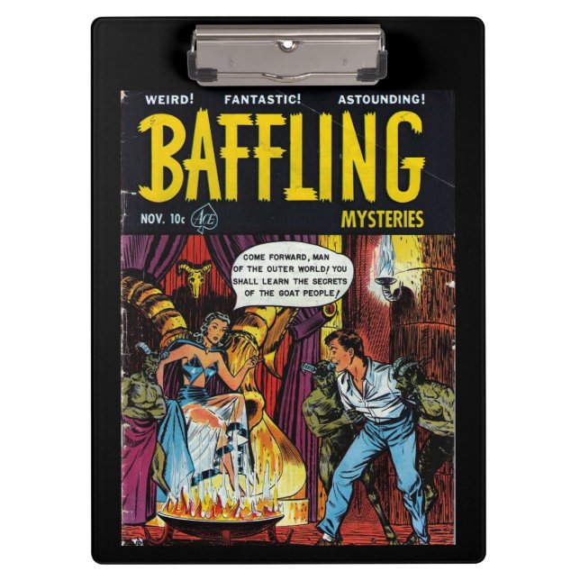 Pranchetas Vulcão de Vingança - Comic (Frente)