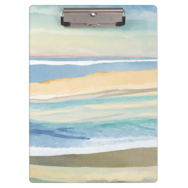 Pranchetas Waves of Blue | Ocean Shore Beach Watercolor