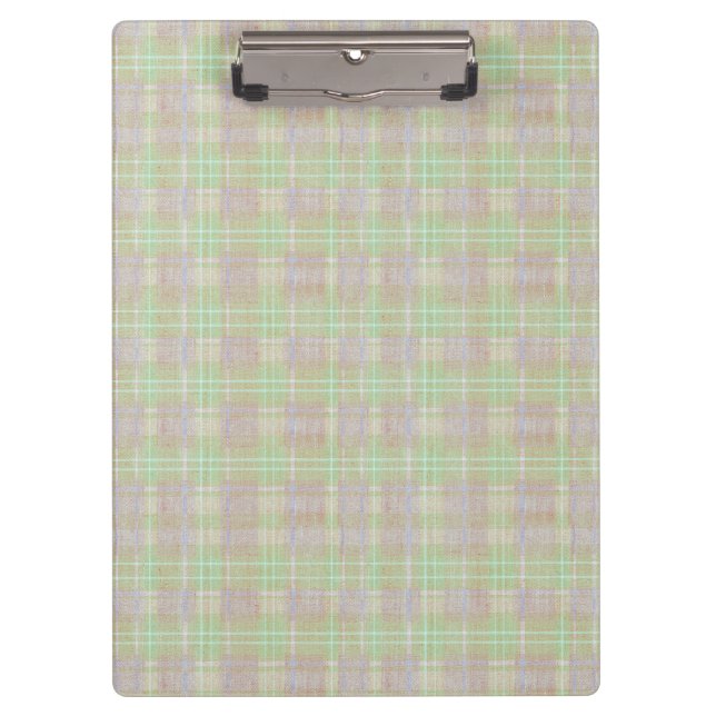 Pranchetas Weathered Neutral Sage Plaid (Frente)