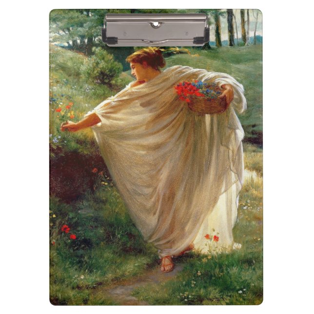 Pranchetas Wild Blossoms (por Edward Poynter) (Frente)