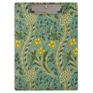 Pranchetas William Morris Daffodil Floral Pattern Classic