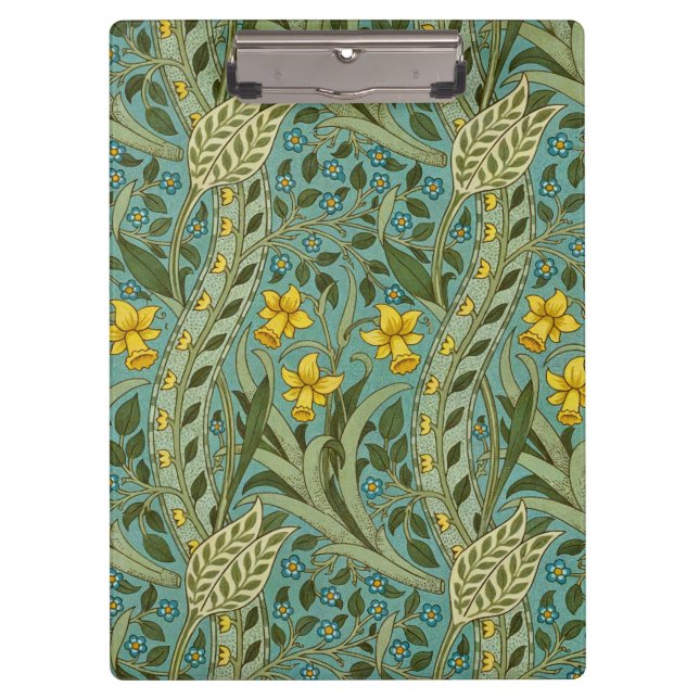 Pranchetas William Morris Daffodil Floral Pattern Classic (Frente)