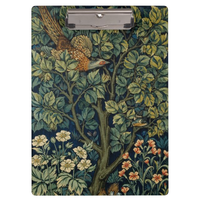 Pranchetas William Morris Pheasant Bird Tree Woodland (Frente)