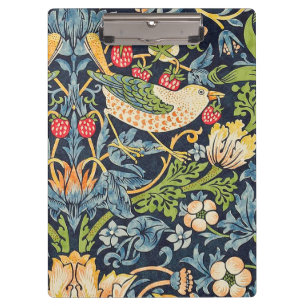 Pranchetas William Morris Strawberry Thief Padrão Floral