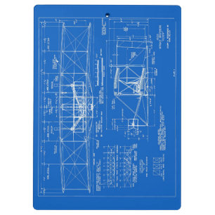Pranchetas Wright Bros. Modelo 1903 do "insecto"