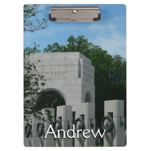 Pranchetas WWII Memorial Wredies II em Washington DC