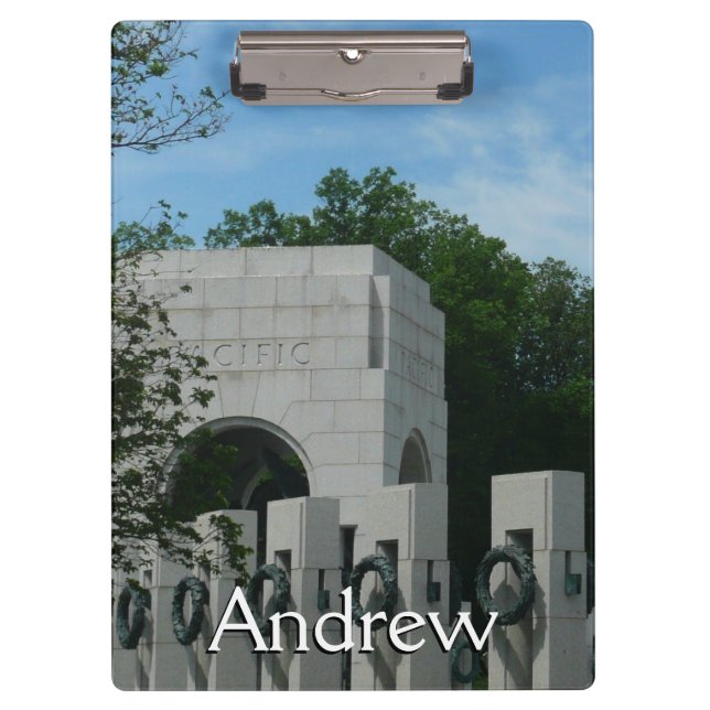 Pranchetas WWII Memorial Wredies II em Washington DC (Frente)