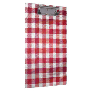 Pranchetas Xadrez de Buffalo Vermelho e Branco