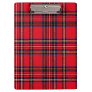 Pranchetas Xadrez vermelha de Stewart tartan
