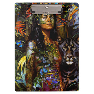 Pranchetas "Yaraquim" Jaguar Blossom - Mulheres Na Amazônia