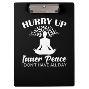 Pranchetas Yoga Lover Yofa Apresse-Se Pela Paz Interna