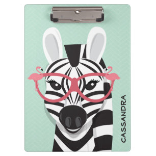 Pranchetas Zebra Animal Kids