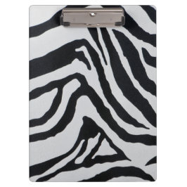 Pranchetas Zebra stripe pattern