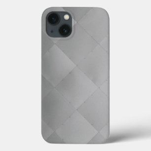 Prata Checkered moderna brilhante do metal