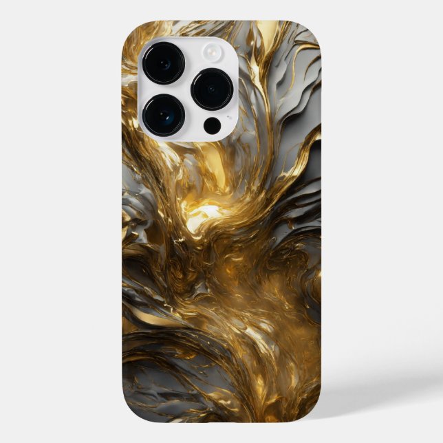 Prata de titânio e Impressão de aço Dourado e inox (Verso)