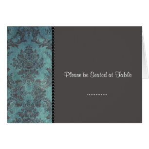 prata do damasco; coloque o cartão