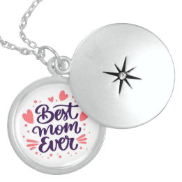 Prata Esterlina Melhor Colar De Cesta Da Mãe