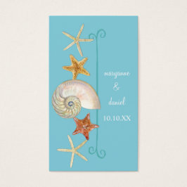 Prateleiras tropicais Starfish Nautilus Summer