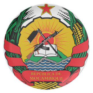 Prato Brasão de Mozambique