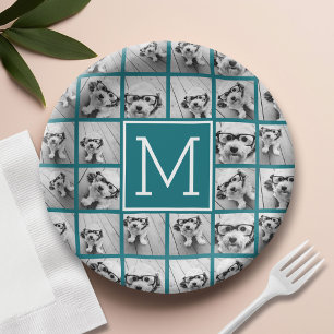 Prato De Papel 11 Foto: Instagram Colagem Personalizada Monograma