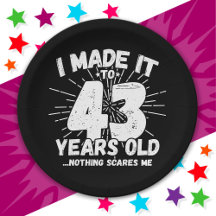 43 Anos Sarcástico Meme Engraçado 43 Anos Aniversá