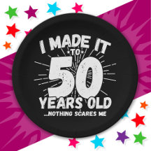 50 anos Sarcástico Meme Engraçado 50º aniversário