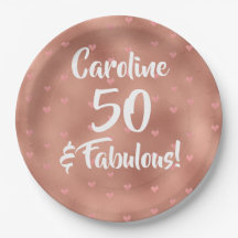 50 e Fabuloso Aniversário Personalizado