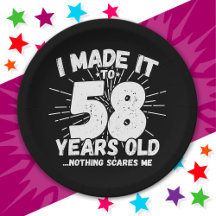 58 anos Sarcástico Meme Engraçado 58º aniversário