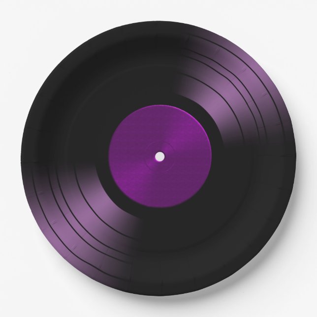 Prato De Papel 70s Placas retrorreflectoras com registro de vinil (Frente)