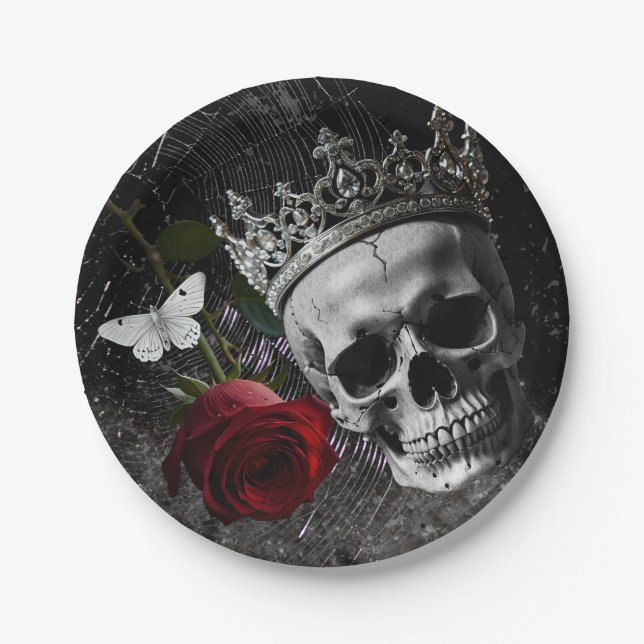 Prato De Papel 7" Papel Redondo Assalto Em Placa Adeline Zade Mea (Frente)