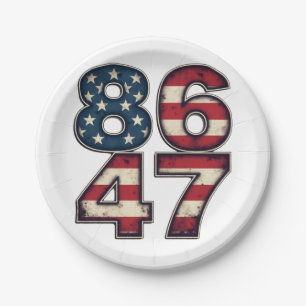 Prato De Papel 86 47 Orgulho Maga Trump Presidente Dia da Inaugur