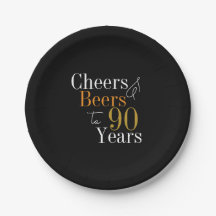 90 Birthday Cheers and Beers Party