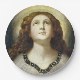 Prato De Papel A Alma Abençoada (Jovem Religiosa Angelic)