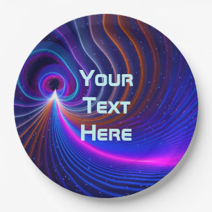 Prato De Papel A Curvatura Do Espaço