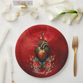 Prato De Papel A elegância gótica do coração