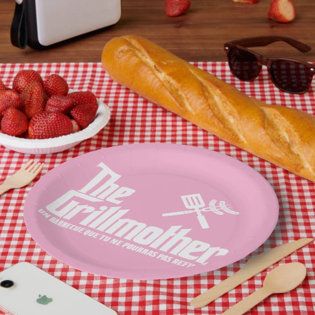 Prato De Papel A Grillmães (Piquenique)