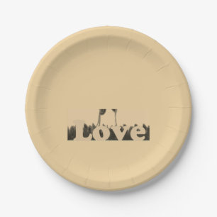 Prato De Papel A mais recente e bonita compaixão do partido