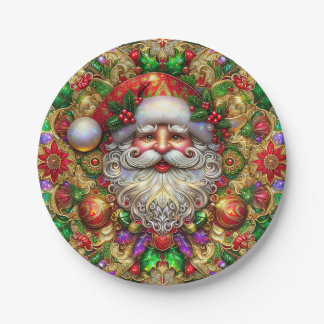 Prato De Papel A PAPAI NOEL CHRISTMAS ~ Cute ~