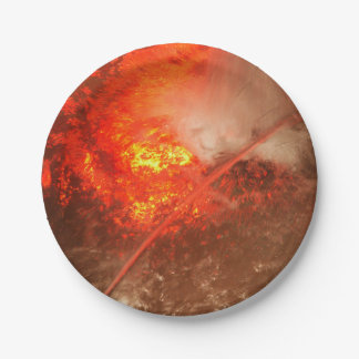 PRATO DE PAPEL A PLACA DE INCÊNDIO!