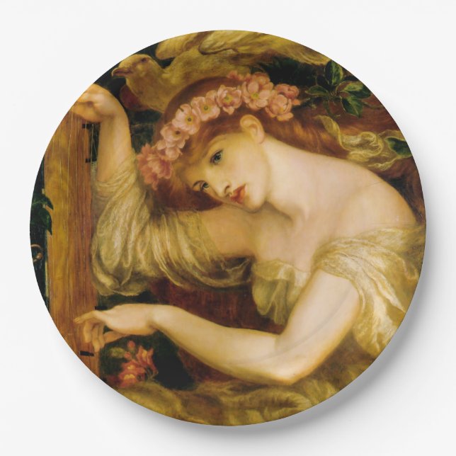 Prato De Papel A Sea Spell (por Dante Gabriel Rossetti) (Frente)