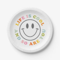 A Vida É Legal Feliz Rosto Sorridente Emoji