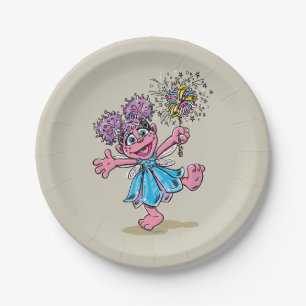 Prato De Papel Abby Cadabby Retro Art