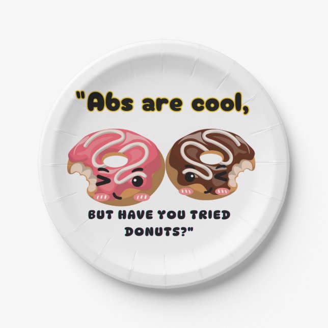 PRATO DE PAPEL ABS SÃO LEGAL, MAS PRECISAM TENTAR ROSQUINHAS (Frente)